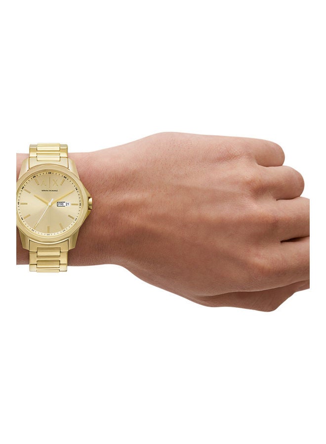 Armani Exchange Men Analog Round Shape Stainless Steel Wrist Watch AX1734 - 44 Mm - Image 4
