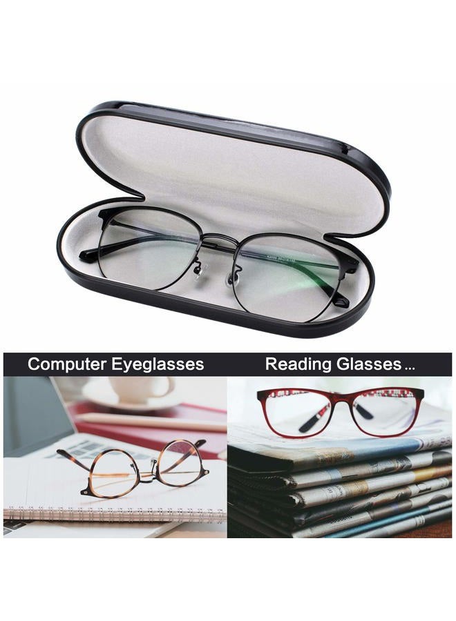 Vemiss Hard Shell Eyeglasses Case Lightweight Portable Case for Women,Men, A-green, M - Image 2
