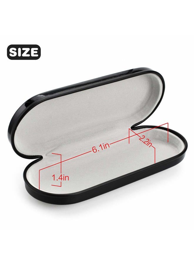 Vemiss Hard Shell Eyeglasses Case Lightweight Portable Case for Women,Men, A-green, M - Image 3