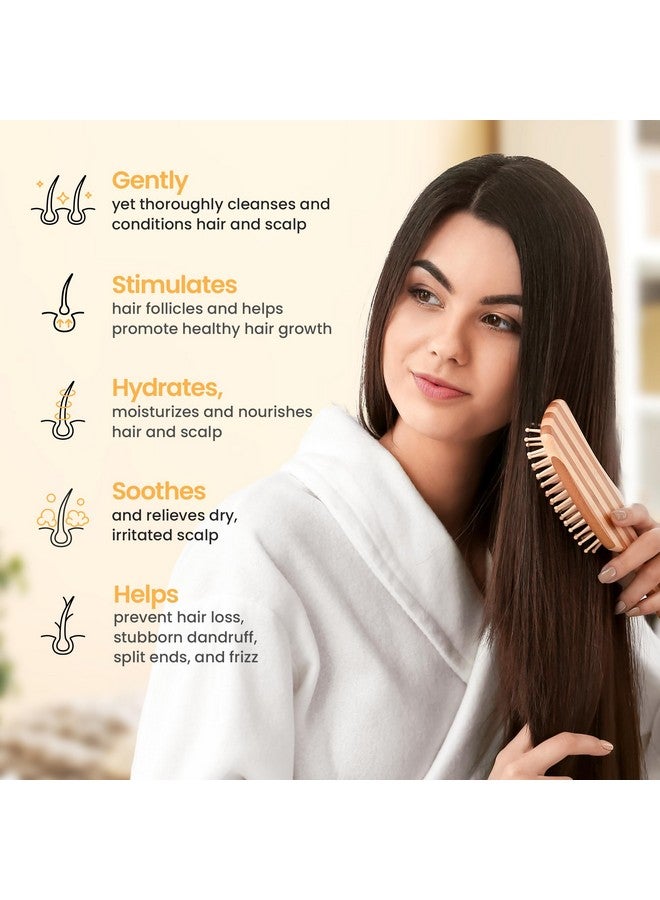 Honeyskin Manuka Hair Growth Shampoo and Conditioner - Best for Thinning, Hair Loss, Color-Treated, and Dry Scalp - Hydrating, Sulfate-Free Formula - Image 4