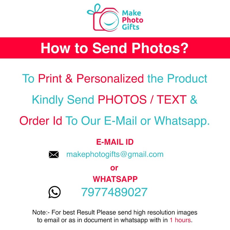 MAKEPHOTOGIFTS إطار صور مخصص لعيد الميلاد مع تحميل الصور مخصص بصورتك الخاصة A3 12 x 18 - Image 2