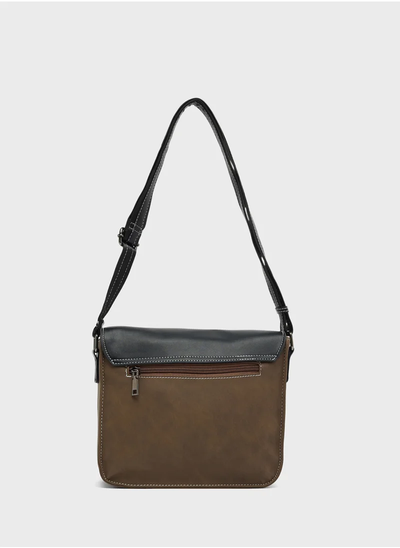 Seventy Five Casual Crossbody Messenger Bag