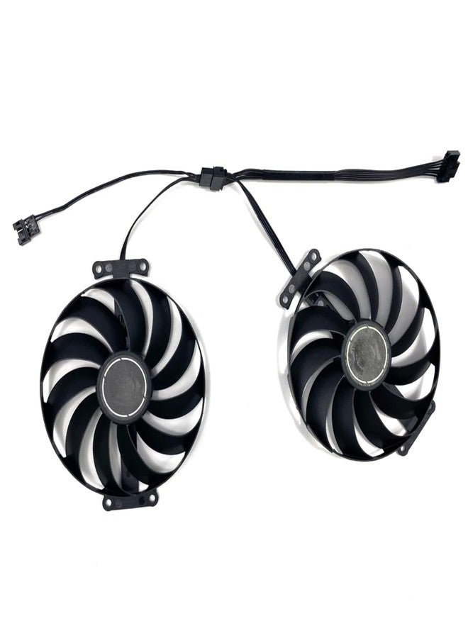 LTANDBR مروحة تبريد بطاقة الرسوميات RTX3070 3060Ti من ASUS GeForce 2PCS 95mm 7PIN T129215SU FDC10U12S9-C 12V 0.5A - Image 2