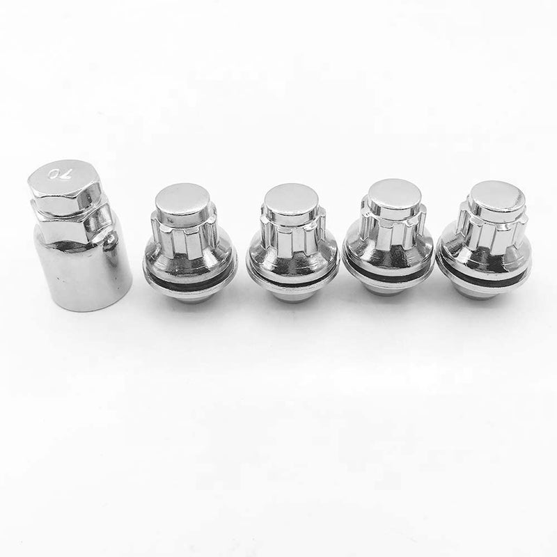 DSkoiph DSparts Chrome Wheel Locks for Lexus Toyota - Image 5