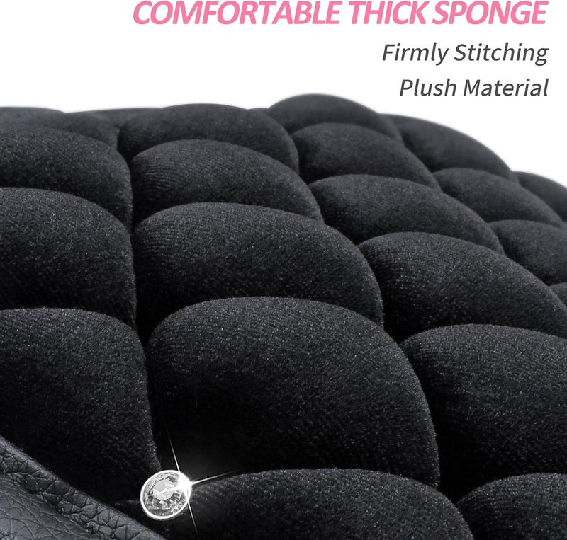 Surpassme Bling Diamond Armrest Cover for Car - Comfortable Center Console Cushion - Image 3