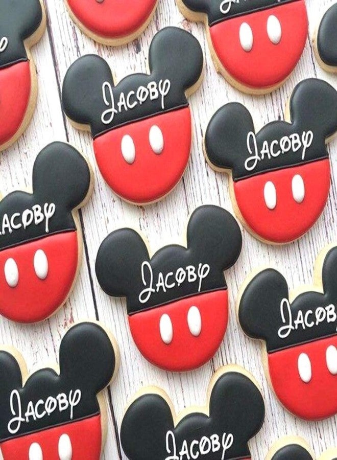 KAISHANE 2pcs Cartoon Mouse Cookie Cutters Cake Baking Sugarcraft Crafts Mold Bakeware-plastic - Image 5