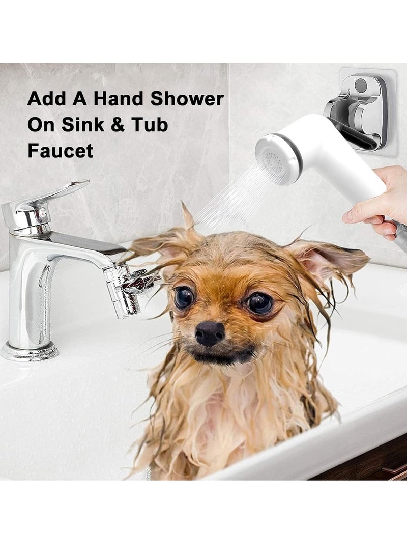 RATSAW Travel Shattaf Portable Set Bidet Faucets Attachments Spryer Hose Extendable Up to 300CM with Faucet Aerator  - Image 5