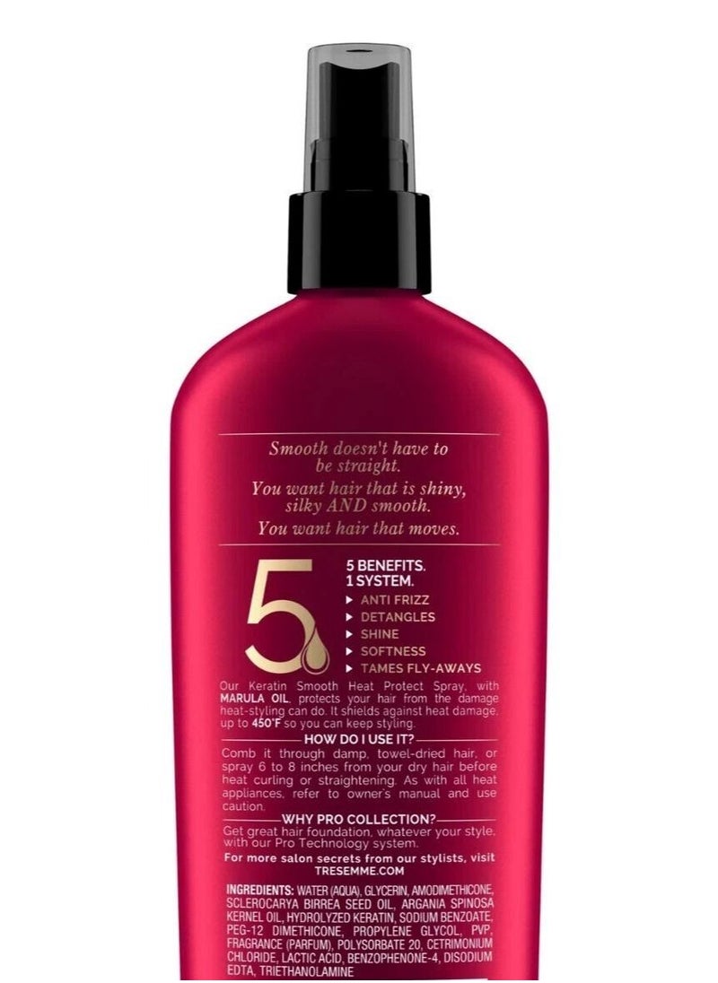 TRESemmé - New  Keratin Smooth Heat Protect Spray With Marula Oil 236 ml - Image 1
