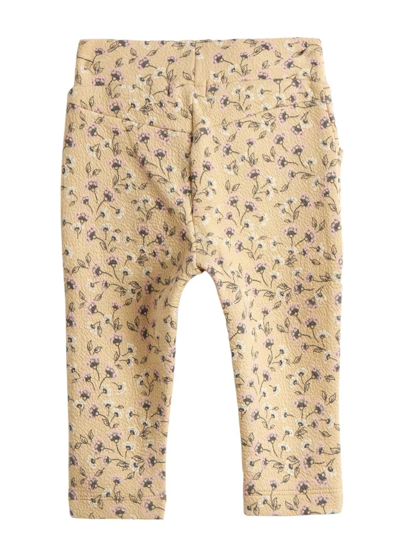 Dirkje Dirkje 3Pc Set - Embroidered Top with Floral Printed Pants and matching Hair Band