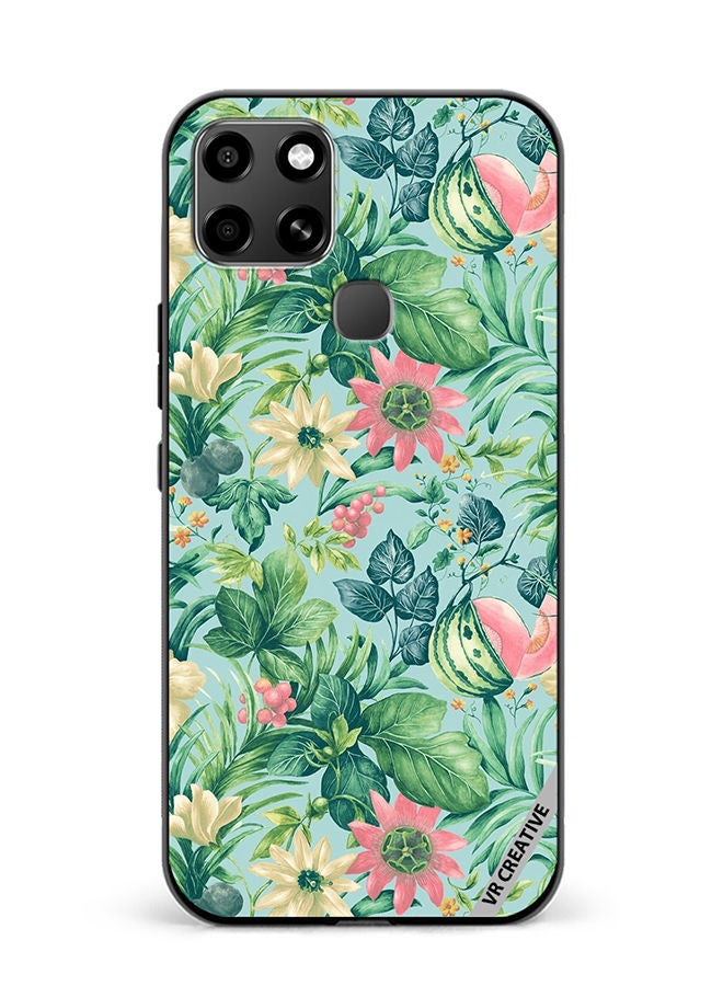 VR CREATIVE Protective Case Cover For Infinix Smart 6 Sunflower Design Multicolour - Image 1