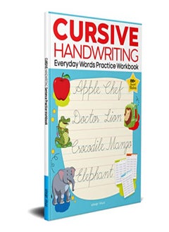 Cursive Handwriting Everyday Words Practice Workbook For Children by Wonder House Books Paperback 