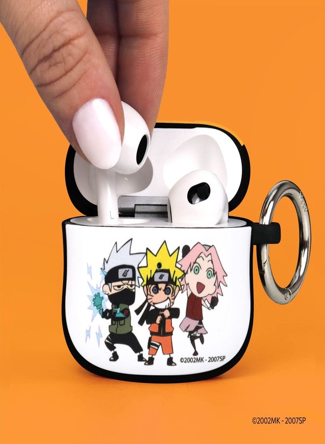 iFace Naruto Shippuden Anime Collection Case [ Compatible with AirPods 3rd Gen.] - Protective Cover [Carabiner Clip Included] [Wireless Charging Capable] - Naruto/Kakashi/Sakura (Chibi Style) - Image 4