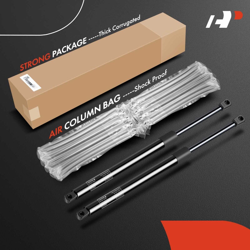 A-Premium Front Trunk Lift Supports Shock Struts Compatible with Porsche Model - 911 1989-1998 (2-PC Set) - Image 2
