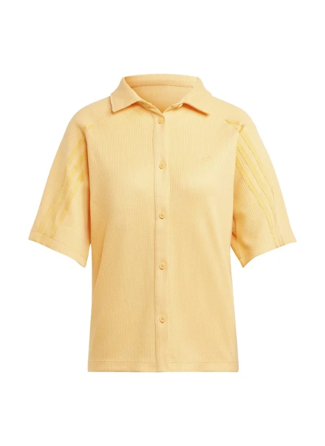 Adidas adidas KNITTED SHIRT Orange Originals Women OTHER SHIRTS