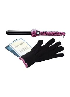 JOSE EBER Ceramic Curling Iron For All Hair Types Pink/Black 25mm  - Image 5