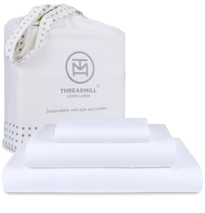 TWIN SHEETS SETS SOFT 100 COTTON COOLING SHEETS DEEP POCKET SNUG FIT ELASTIC 500 THREAD COUNT 3PC HOTEL QUALITY BED SHEETS BEATS EGYPTIAN COTTON CLAIM PURE WHITE
