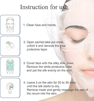 Dermaroller Facemask 1 Pack 1 x 10 pieces - Image 4