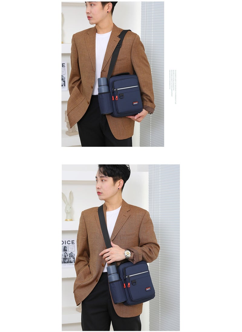 Kiffiyeh Mens Crossbody Bag, Stylish And Versatile, Casual Shoulder Bag For Work, Commuting, Business, Travel with Water-ressistant.  - Image 2