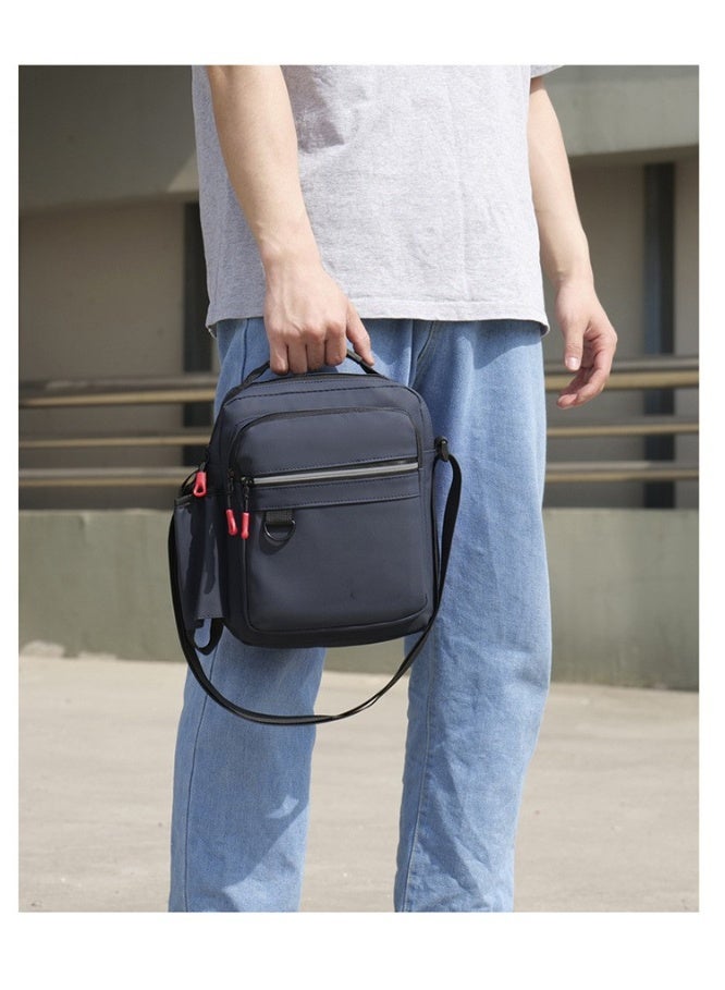 كيفية حقيبة كروس بودي للرجال، أنيقة ومتعددة الاستخدامات، حقيبة كتف كاجوال للعمل والتنقل والأعمال والسفر مع مقاومة للماء. - Image 4