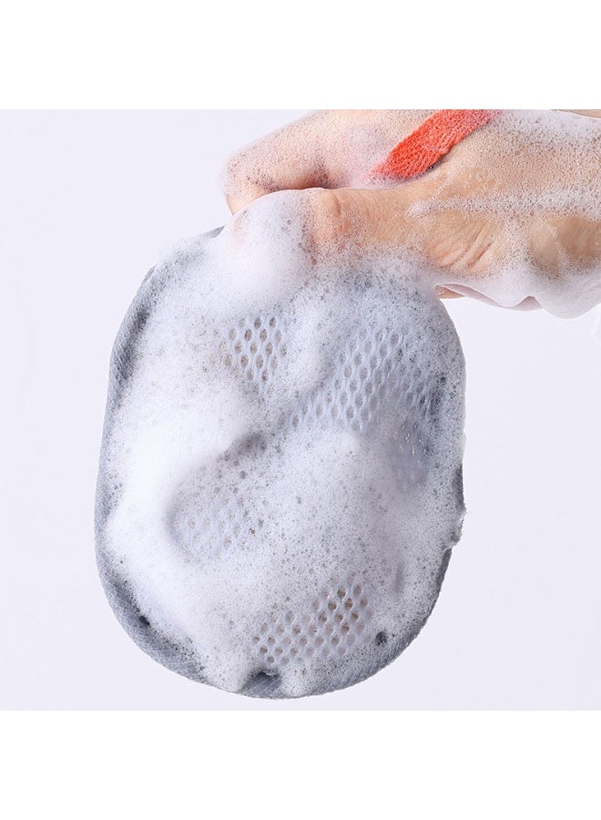 Small Soap Saver Pouch, Soft Exfoliating Body Sponge Scrubber with Hand Loop, Mesh Foam Lather Pocket for Shower Bath Washing - Image 2