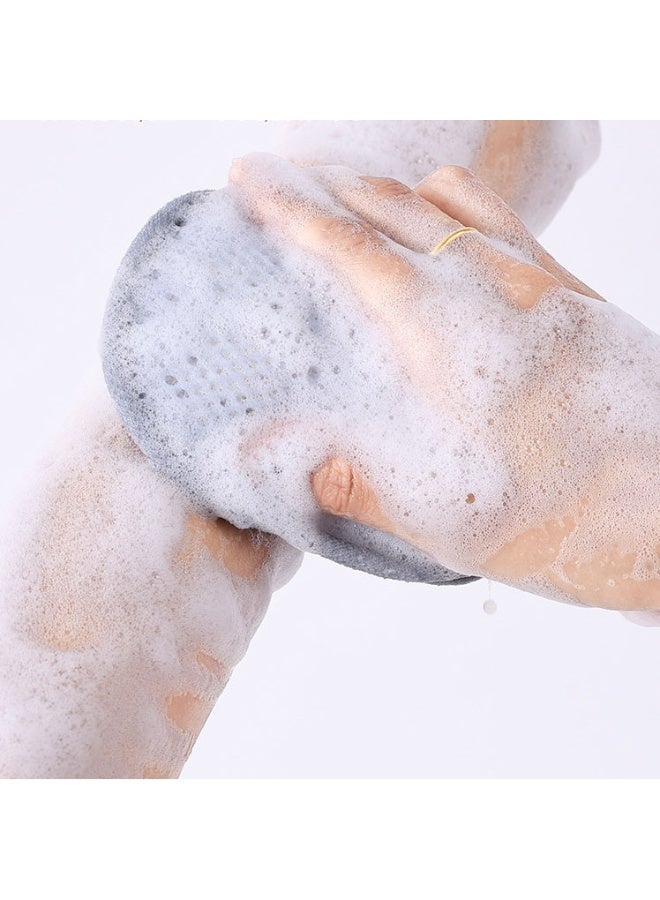Small Soap Saver Pouch, Soft Exfoliating Body Sponge Scrubber with Hand Loop, Mesh Foam Lather Pocket for Shower Bath Washing - Image 3