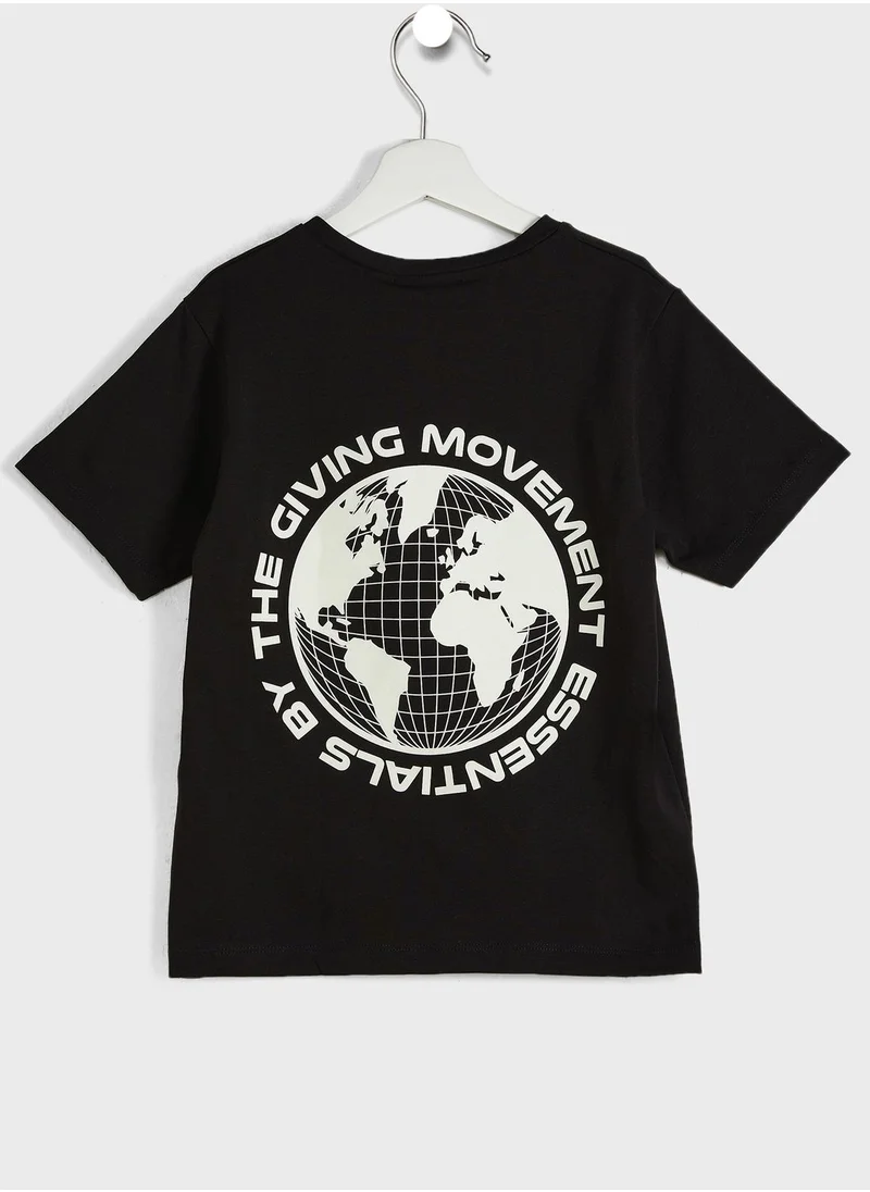 The Giving Movement Regular Fit T-Shirt Print
