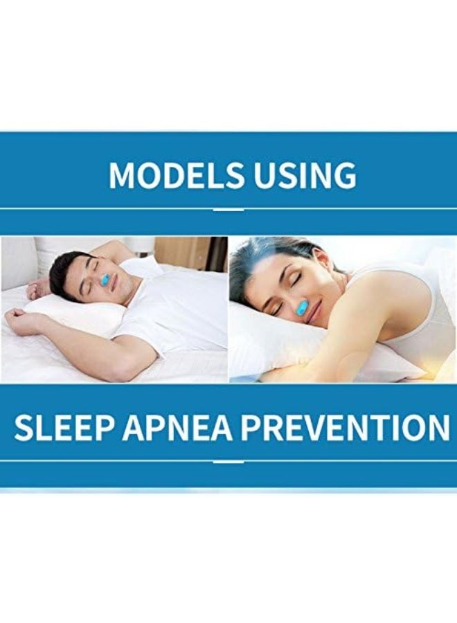 سدادة مانع الشخير المزدوجة مع فلتر هواء مدمج - منقي للأنف من الغبار والأتربة - مريح وسهل التنفس - مثالي لمرضى الحساسية والجيوب الأنفية - جودة نوم أفضل. - Image 3