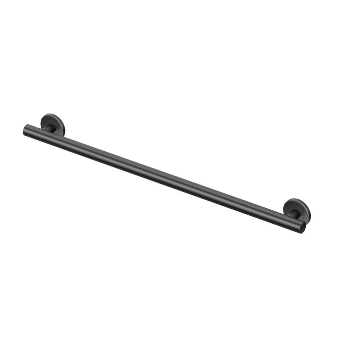 856AMX LATITUDE II GRAB BAR 30 INCH MATTE BLACKADA COMPLIANT WALL MOUNT STAINLESS STEEL 30 SAFETY GRAB BAR FOR BATHROOM