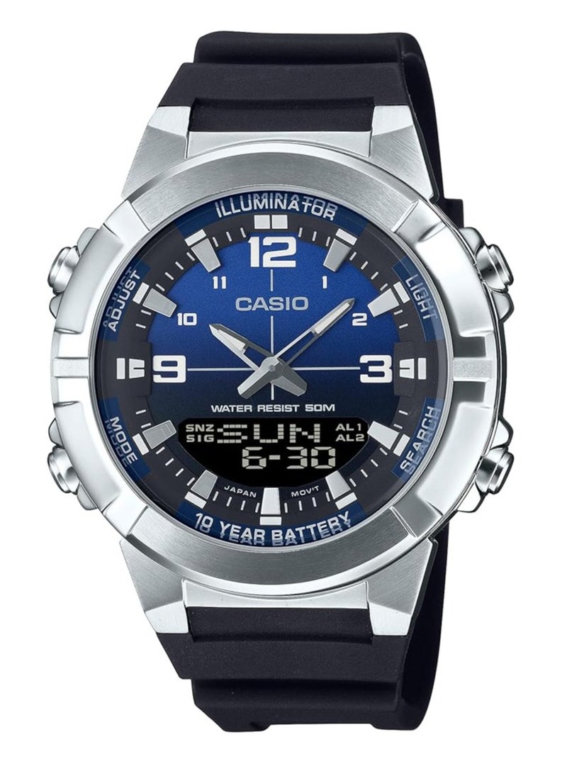 CASIO AMW-870A-2AVDF Analog, Digital Resin Strap Men's Watch