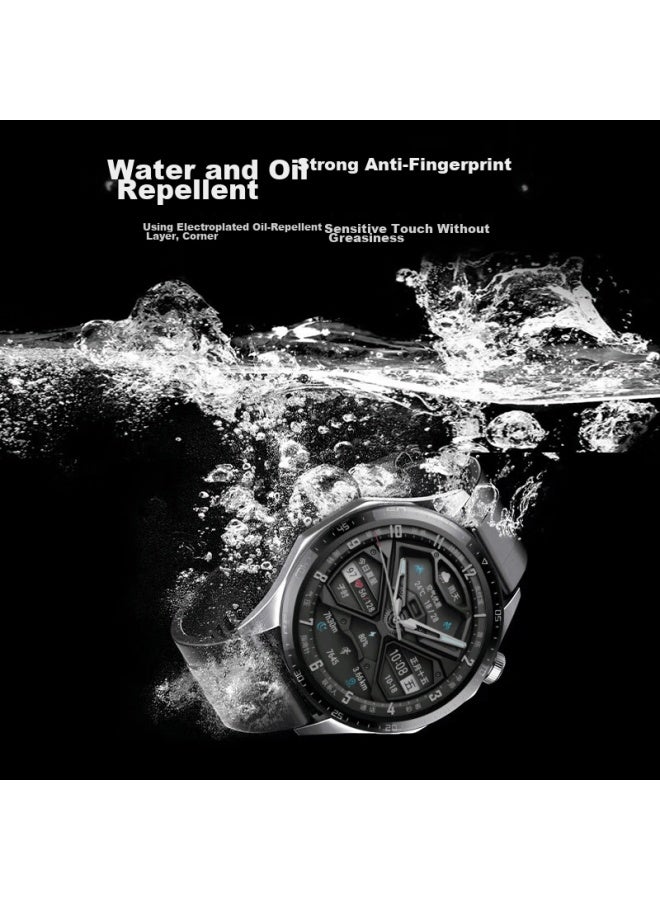Mssm Full Screen Protective Film For Huawei Watch Gt5, Compatible With Gt4/3/2pro/watch3pro, Nano Film, High Definition Anti-scratch Watch Screen Protector 2-pack - Image 2