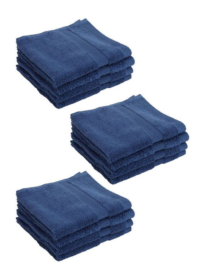 Bianca Ultra Soft Zero Twist 100% Cotton Towel (Hygro Tech) 12Pc Face Towel (Paradiso) Super Absorbent Fluffy Aerocore Organic Technology For Men Women Gym Kitchen Solidnavy - Image 4