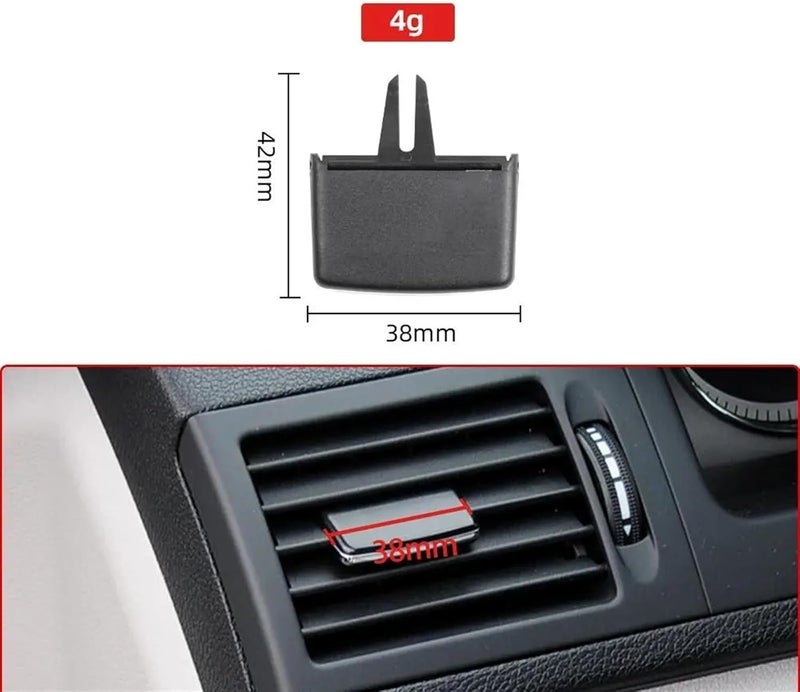 DEMULAX Front AC Air Vent Grille Tab Clip Repair Kit - Image 5