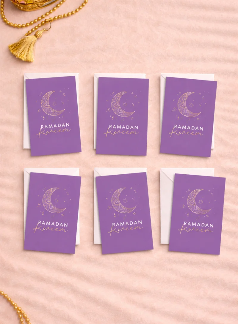 شير ذا لوف  رمضان كريم، بطاقة تهنئة، عبوة من 6 قطع