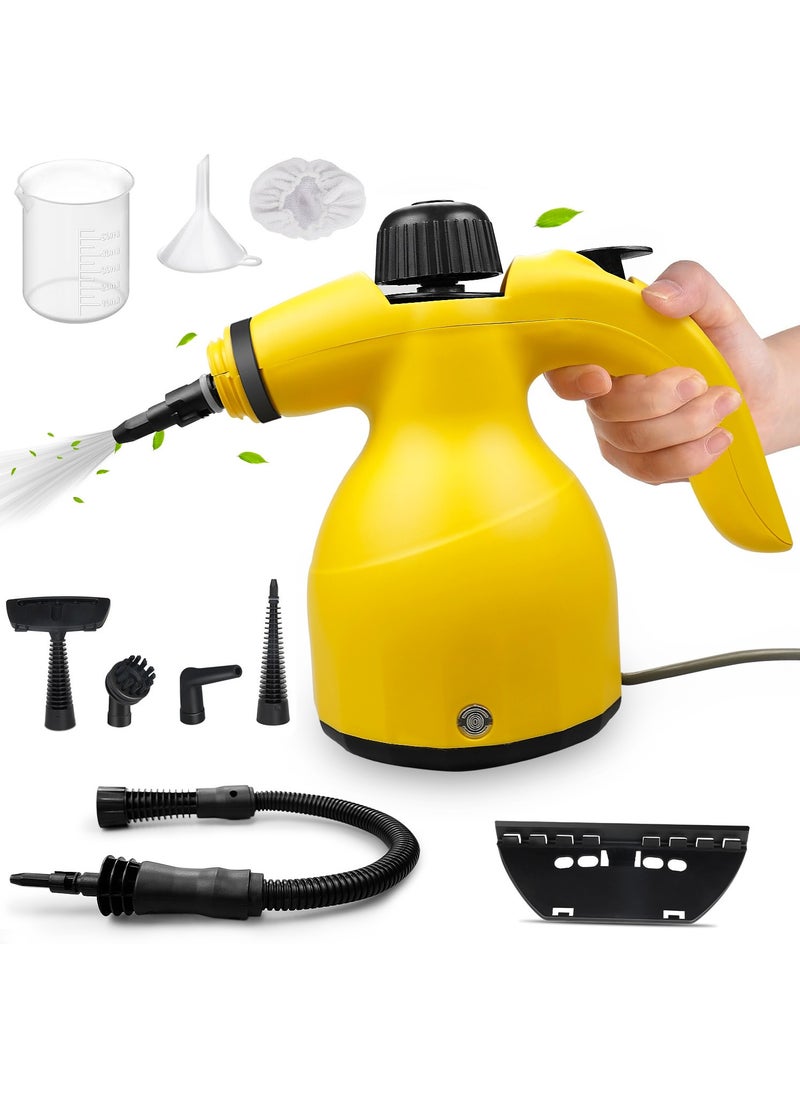 Necomi Portable handheld steam cleaner, multifunctional high pressure steam cleaner, high temperature pressurized steam cleaner for home kitchen, bathroom, car windows, sofa and so on.  - Image 1