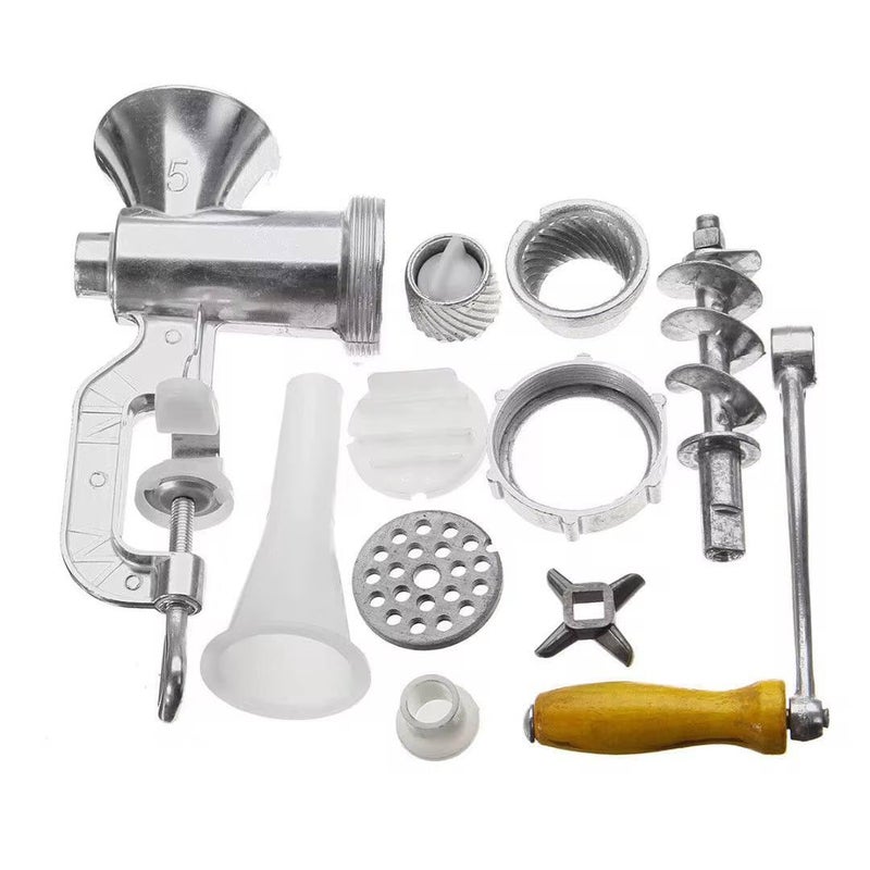 Generic Manual Meat Grinder with Biscuit Maker, Heavy-Duty Metal Construction, Multi-Purpose Kitchen Tool Set .sm - Image 1