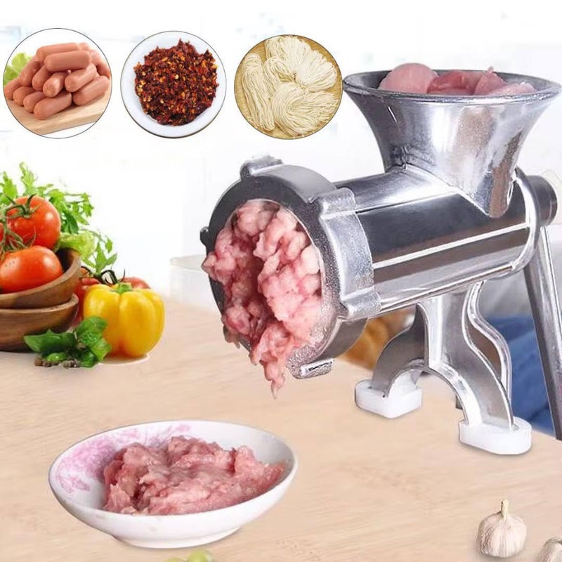Generic Manual Meat Grinder with Biscuit Maker, Heavy-Duty Metal Construction, Multi-Purpose Kitchen Tool Set .sm - Image 2