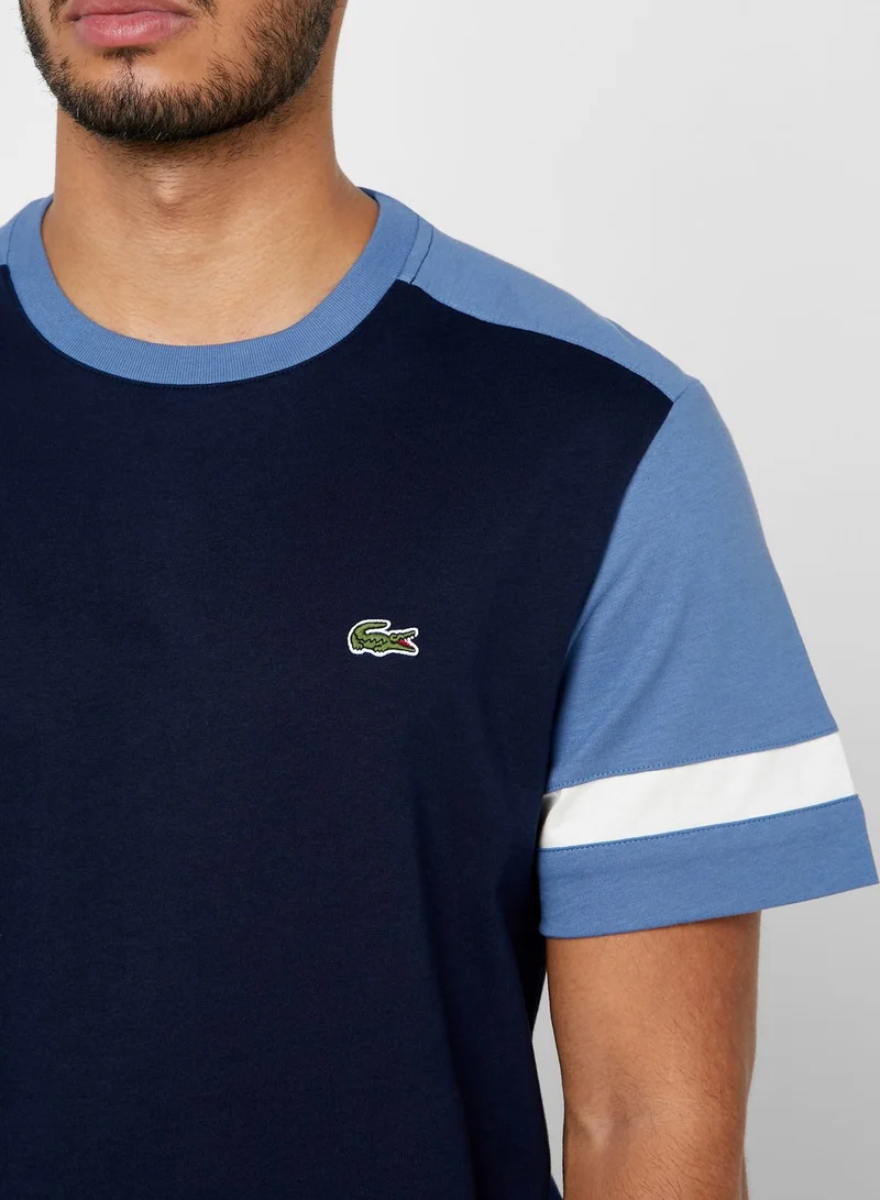 LACOSTE Raglan Crew Neck T-Shirt