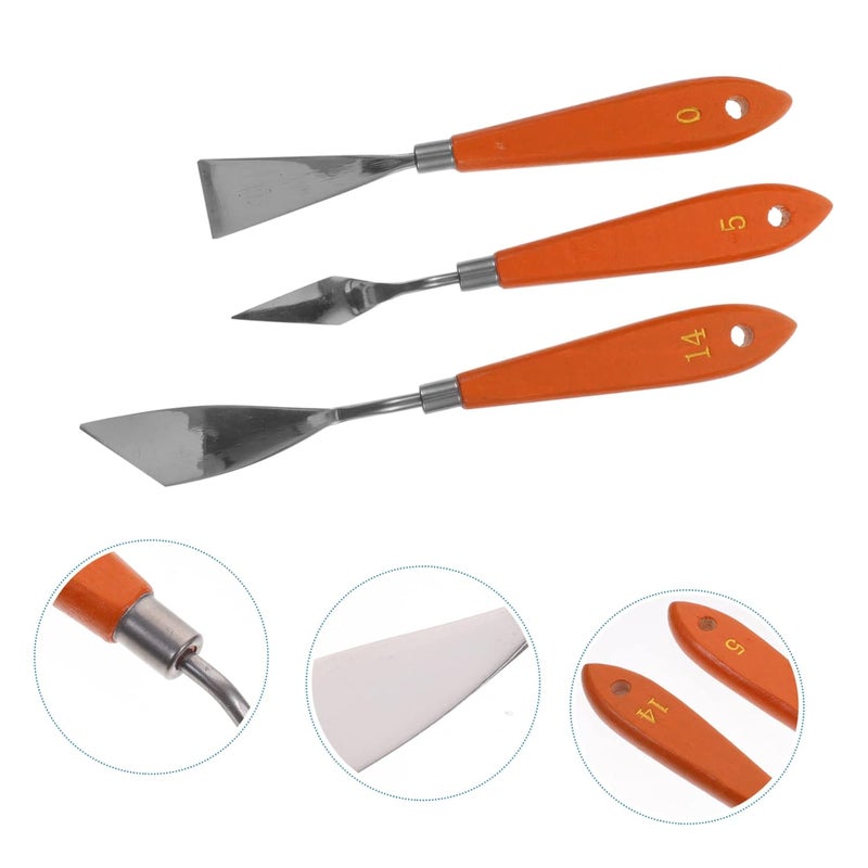 3Pcs Printer Removal Tool Set Spatula Shovel Accessories for Easy Model Lifting and Cleaning Compatible with All Printers for Delicate Prints and Support Material - Image 5