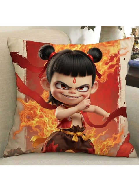 Which Surrounding Pillow, Which Ao Bing Ao Guang Ao Leap Shen Male Leopard Doll Diy Gift-Color:A1-Height:60x60cm Silky Bright Segment Double-sided Printing