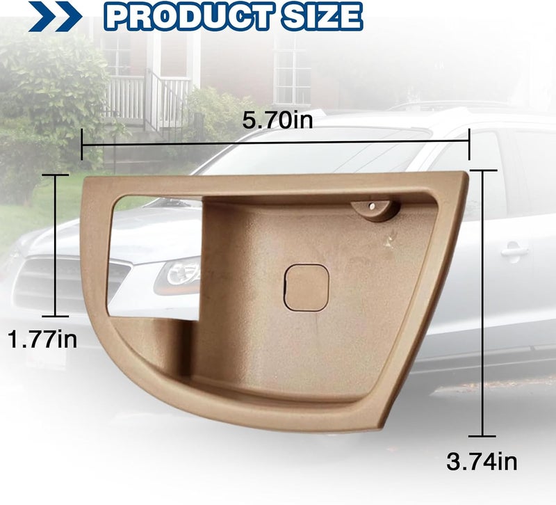 repustor 4pcs Inside Door Handle Trim Cover for Hyundai Santa Fe - Image 5