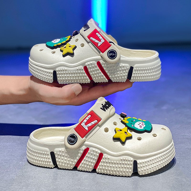 Children's Non-Slip EVA Cave Shoes – Cartoon Paradise Sandals for Boys and Girls - Image 5