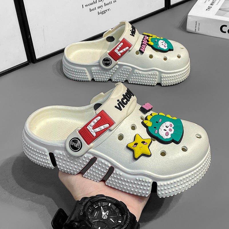 Children's Non-Slip EVA Cave Shoes – Cartoon Paradise Sandals for Boys and Girls - Image 2