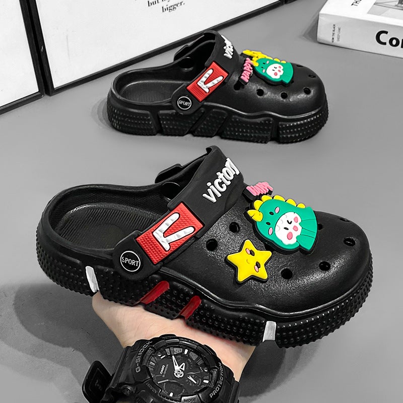 Children's Non-Slip EVA Cave Shoes – Cartoon Paradise Sandals for Boys and Girls - Image 4