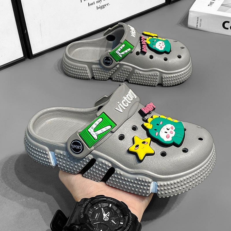 Children's Non-Slip EVA Cave Shoes – Cartoon Paradise Sandals for Boys and Girls - Image 3
