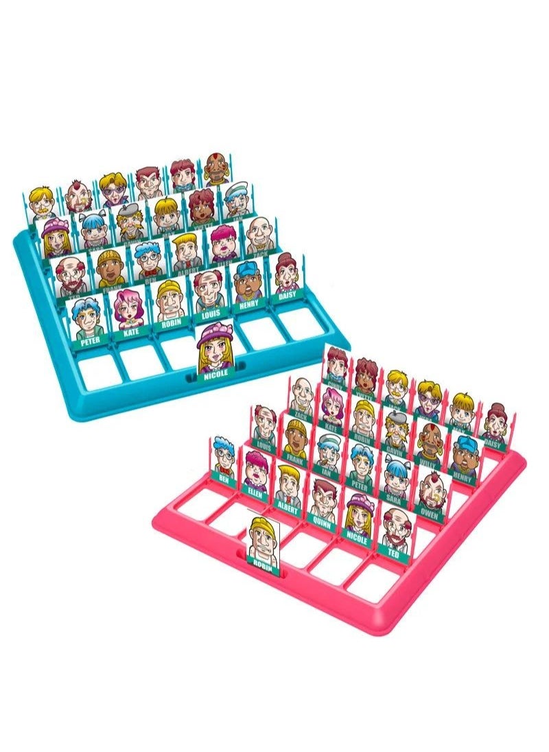 In Air Who Is It Board Game Funny Guess Who Cards Game Guess Who I Am Family Guessing Games Toys Desktop Educational Game for Kid  - Image 1