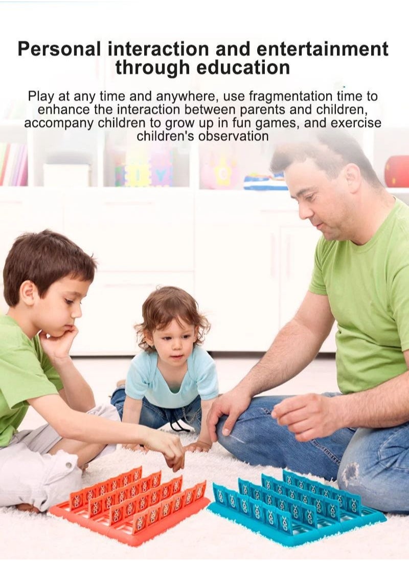 In Air Who Is It Board Game Funny Guess Who Cards Game Guess Who I Am Family Guessing Games Toys Desktop Educational Game for Kid  - Image 2