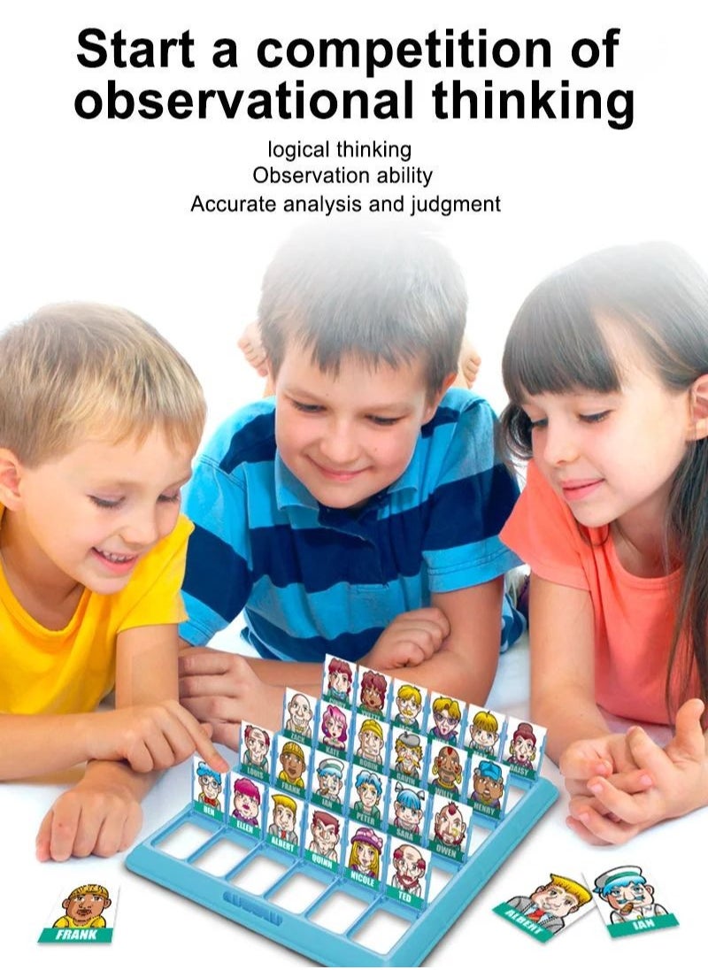 In Air Who Is It Board Game Funny Guess Who Cards Game Guess Who I Am Family Guessing Games Toys Desktop Educational Game for Kid  - Image 4