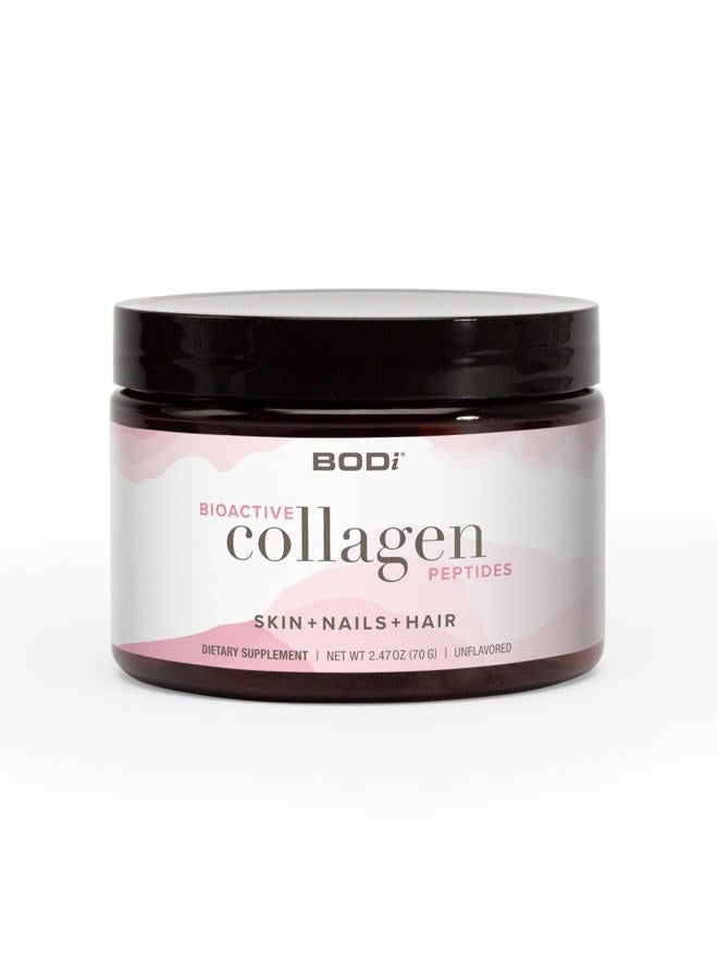 bodi Bioactive Collagen Peptides Powder, Type I & III Collagen for Skin, Hair & Nail Health, Gluten Free Supplement for Women - Hydrolyzed Collagen, Unfl - Image 1
