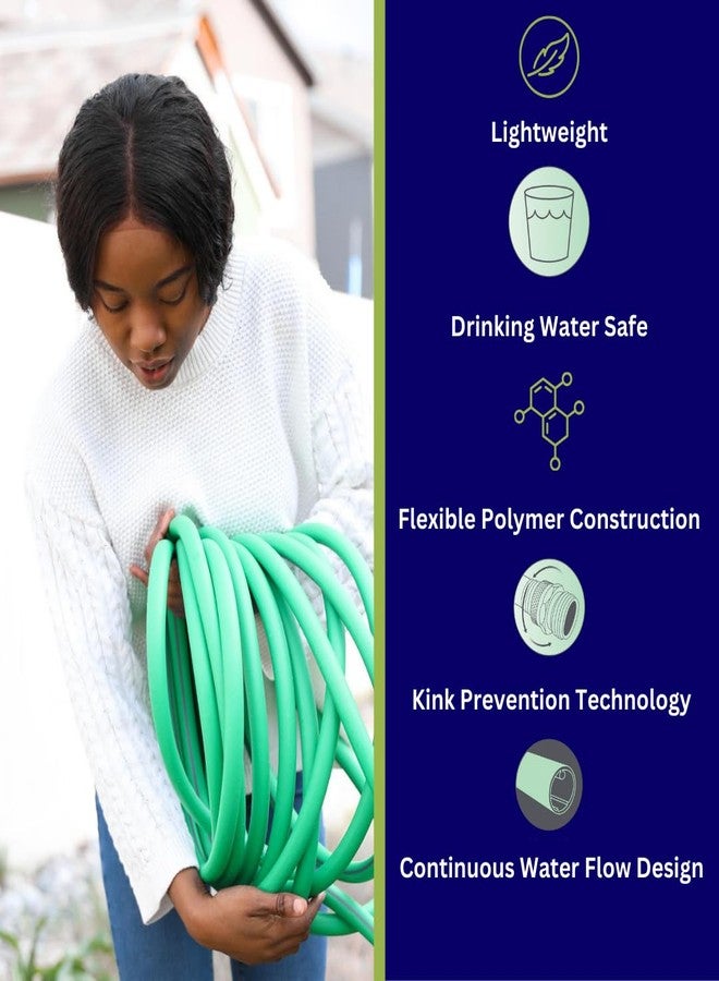 Flexon FTHL5825CN Featherlite Garden Hose, Green - Image 3