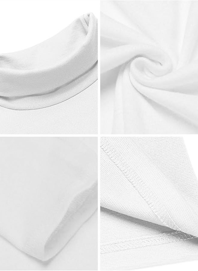 أجريون سترة محبوكة مقاس ضيق بياقة عالية، خفيفة الوزن، عادية - Image 2